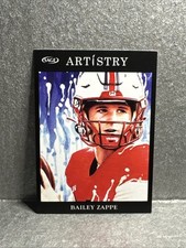 2022 SAGE Artistry - Bailey Zappe #100 (RC)