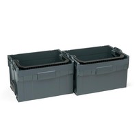 Bosch Sortimo 2Er Set Lt-Boxx 272 Anthrazit