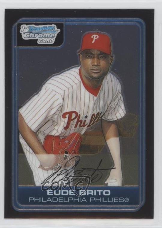 2006 Bowman Chrome Prospects Eude Brito #BC167 05v0