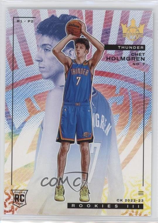 2022-23 Panini Court Kings Rookies III Chet Holmgren #140 Rookie RC