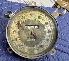Original Vintage 1935 1936 Ford Car Auto Speedometer 35 36 Old Part 2