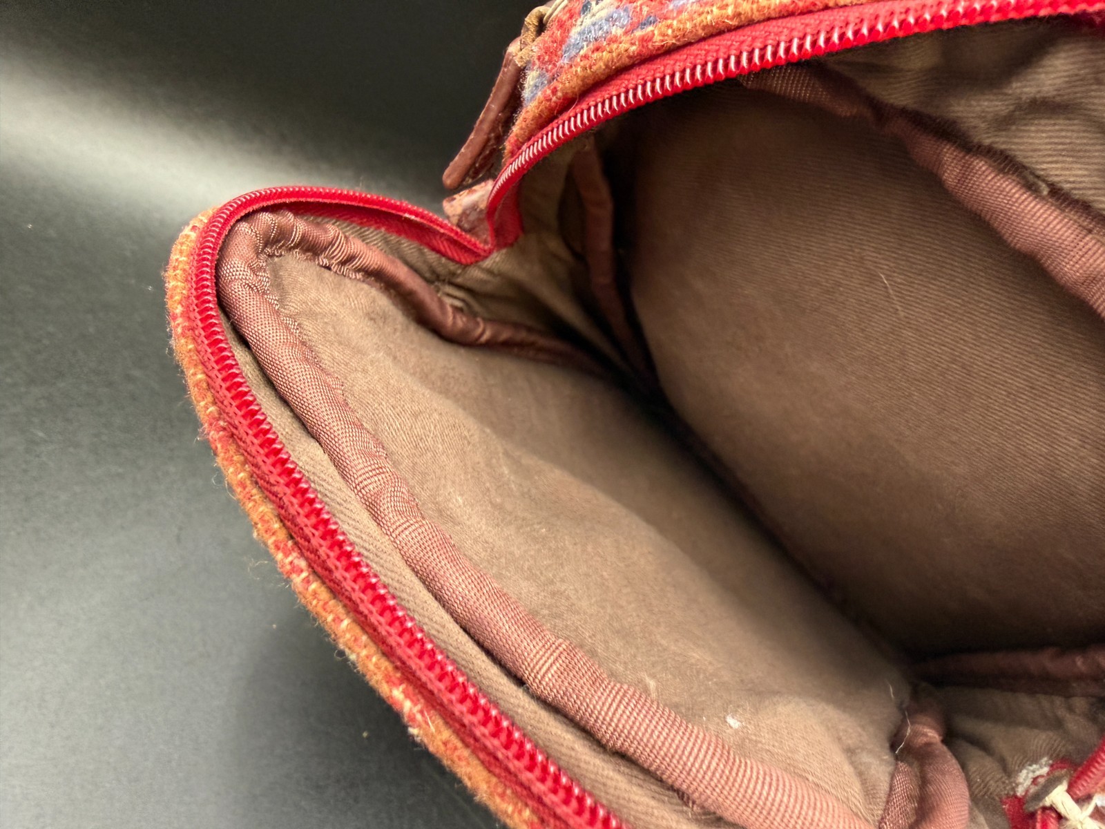 Pendleton Crossbody Wool Leather Native Red Patte… - image 16