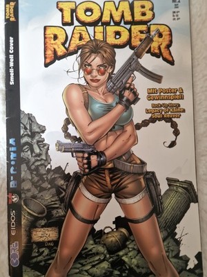 Tomb Raider Lara Croft e-comix Comic  Nr. 2 Großformat