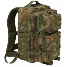 Zaino US Cooper Large 40L Woodland Brandit Tattico Escursionismo MOLLE