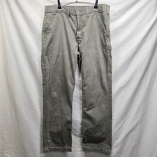 Carhartt Pants Men's Size 36x32 Moss Green Relaxed Fit Workwear Carpenter Pants