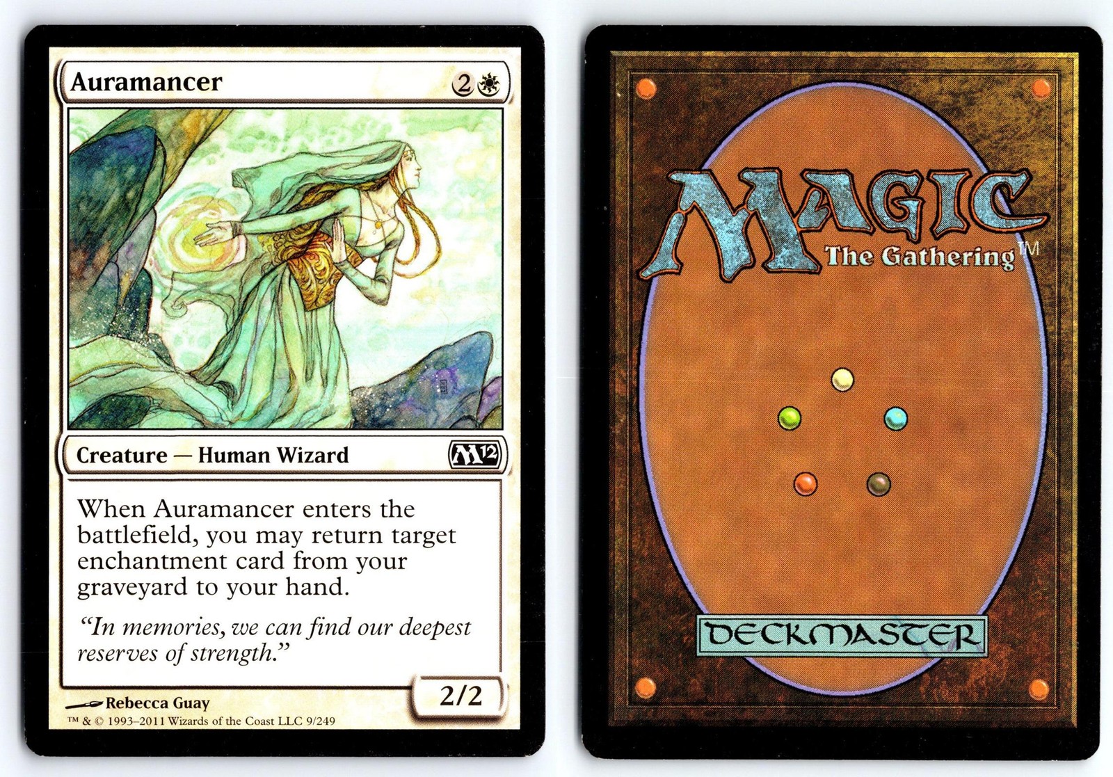 Auramancer 9 Common Magic 2012 (M12) Magic: The Gathering