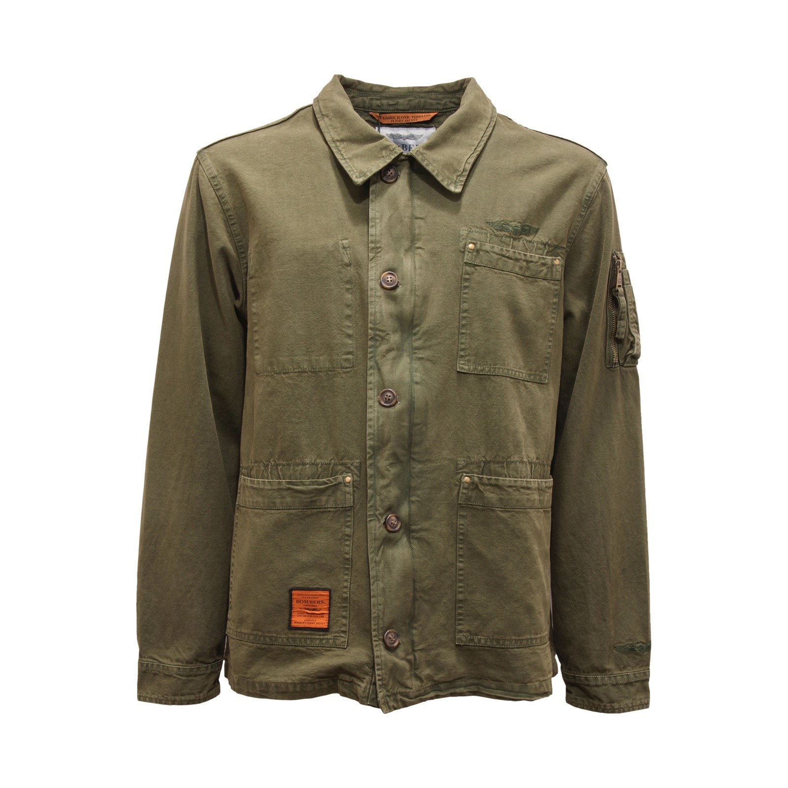 8369AZ БОМБЕРЫ GIACCA UOMO ОРИГИНАЛЬНАЯ МУЖСКАЯ ПОЛЕВАЯ КУРТКА С ВИНТАЖНЫМ ЭФФЕКТОМ DAVIS
