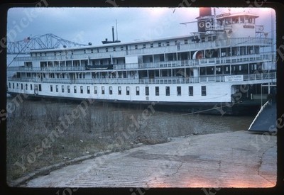 SL19  Slide 1960's  Delta Queen River Boat 174a