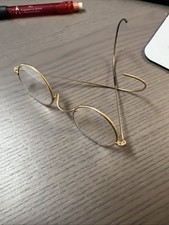    Vintage American Optical Company 12K Gold Glasses Round Style   