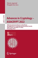 Shweta Agrawal (U. A.) | Advances in Cryptology - Asiacrypt 2022 | Taschenbuch