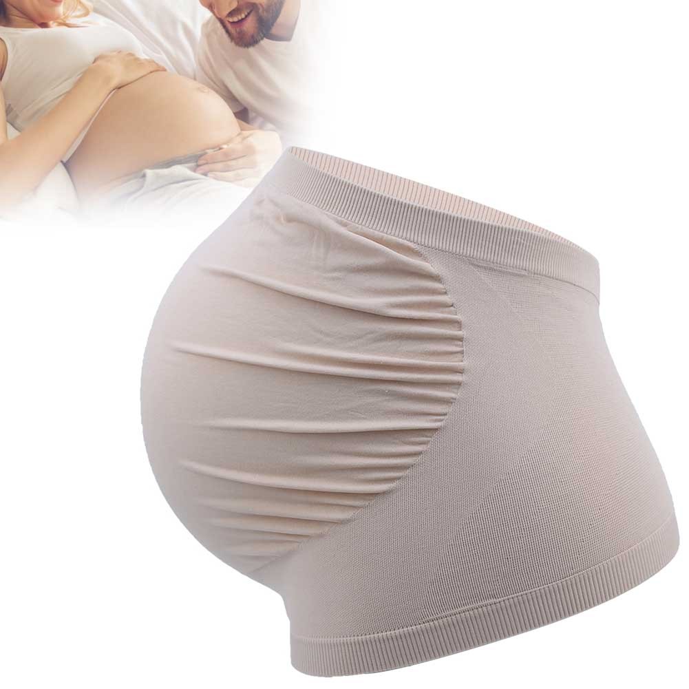 Soft Maternity Belly Brace Abdominal Pregnancy Support Belt Easy To Use (XL)