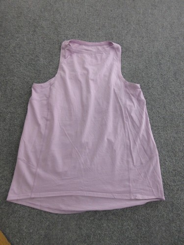 Lululemon Tank Top Womens Medium Purple Scoop Neck Lightweight Athletic Workout