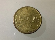 Greece 10 Euro Cent 2002 Circulated