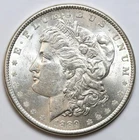 1889 $1 Morgan Silver Dollar Uncirculated - RAW - Excellent Luster / Great Coin