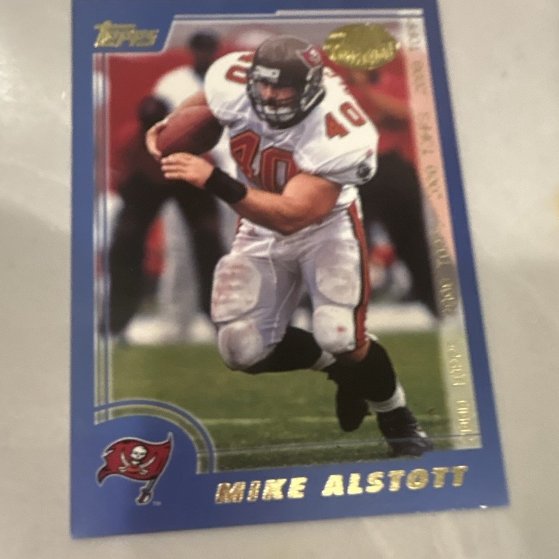 Topps 2000 Mike Alstott Tampa Bay Buccaneers Base Set #174 NFL Card