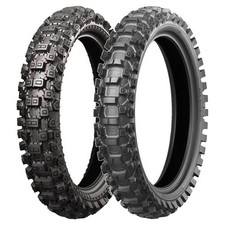 COPPIA GOMME BRIDGESTONE 100/90-19 B.CROSS X40 H DOT21 + 110/100-18 B.CROSS X20