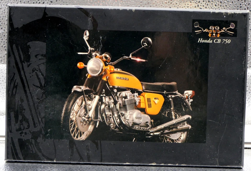 MINICHAMPS 1/12 HONDA CB FOUR CB750 CB 750 FOUR 1968 TYPE K0 SANDCAST CANDY GOLD - Photo 2/4