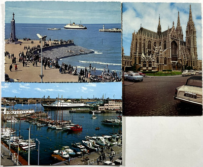 Postkarten Lot 3 x Oostende Ostende Belgien Ansichtskarte ungelaufen um 1960/70