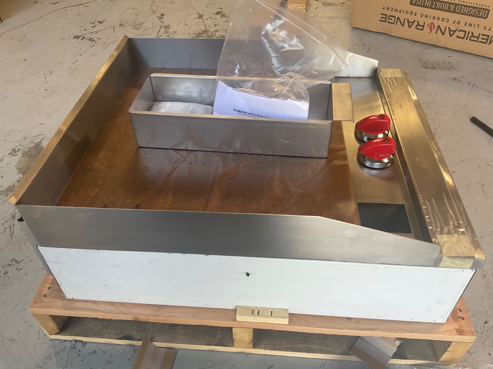 American Range AEMG-24 Griddle Natural Gas New In Crate