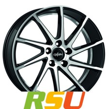 Oxigin 20 Attraction black full polish 10.5x20" ET24 LK5 114.3 ML 72.6 Alufel...