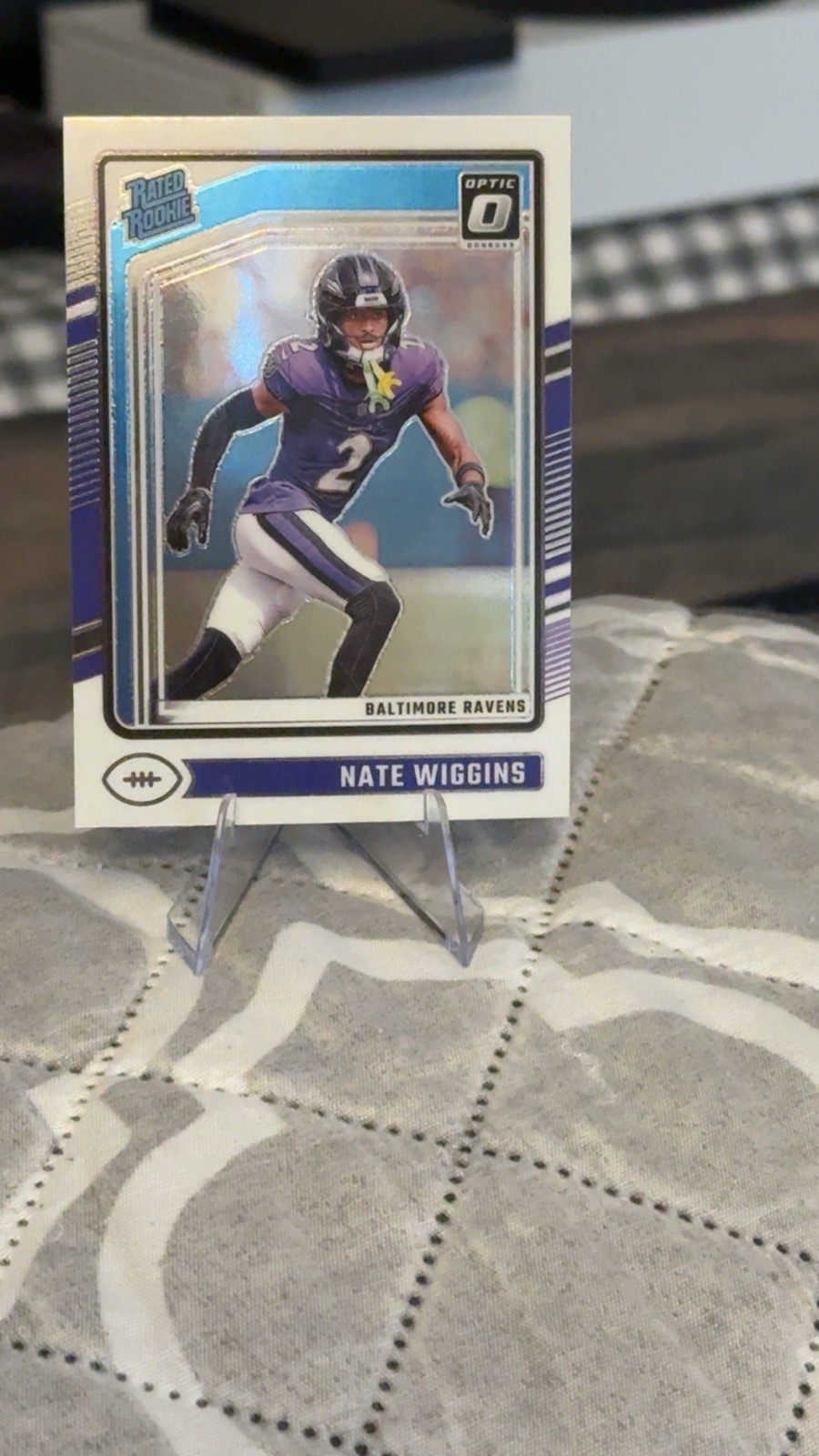 2024 Panini Donruss Optic - Rated Rookie Nate Wiggins #281 (RC)