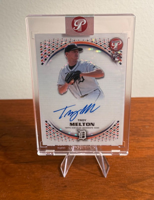2026 topps pristine Troy Melton base RC Autograph #PA-TM