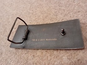 Official Nintendo Belt Buckle NES Controller Gaming Retro Nostalgia Metal 2011