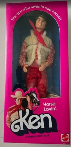 1982 Vintage Horse Lovin' Ken Barbie NRFB! #3600