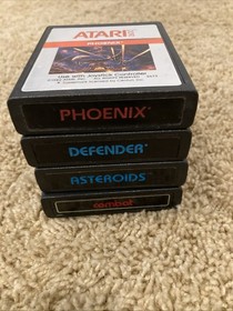 Atari 2600 System Bundle with Console, Games, Joysticks, Paddles Tested!