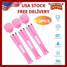 Handheld Massager Wand Vibrating Massage Magic Full Body Therapy Motor 20 Speed