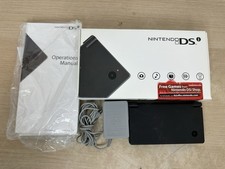 Nintendo DSi - Negro Mate - Completo en Caja CIB con Insertos/Cargador/Lápiz óptico FUNCIONA