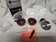 Stainless Steel Reusable Coffee Capsule Refillable Pod 70ml for Nespresso Vertou