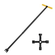 37.2 Inch Water Meter Key Adjustable Water Shut off Tool Water Meter Key Shut