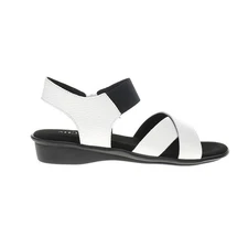 Sesto Meucci Euna Comfort Ankle Strap  Womens White Casual Sandals EUNA-315622