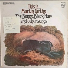 Martin Carthy The Bonny Black Hare and Other Songs Vinyl Record VG+/VG 6382022
