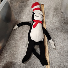 Kohl's Cares for Kids Dr. Seuss Cat in the Hat Plush Medium Black/White/Red 2012
