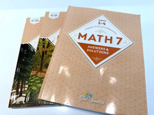 Simply Good and Beautiful Math 7 Course Books...