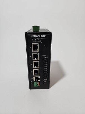 BLACK BOX Hardened 4-Port 10/100BASE-TX Ethernet Extender
