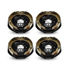 12 Inch Trailer Electric Brakes, 2 Pair of Electric Brake Assembly 12" X 2" f...