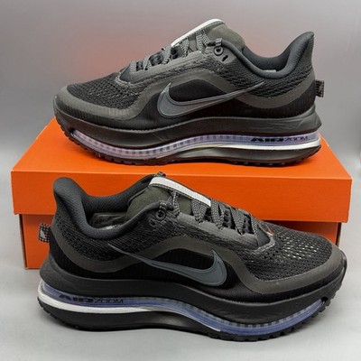 Nike Air Zoom Pegasus Premium Women s 6 Shoes Black Metallic Silver HQ2593 004