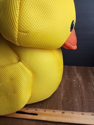 Juguete de baño de agua para piscina Goffa animal de peluche de pato grande 17x16" - Imagen 3 de 14
