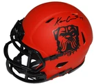 KC CONCEPCION signed (CLEVELAND BROWNS)  Rave mini football helmet JSA CR86269
