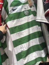 Celtic Glasgow Charlie Mulgrew signed shirt Trikot signiert no matchworn
