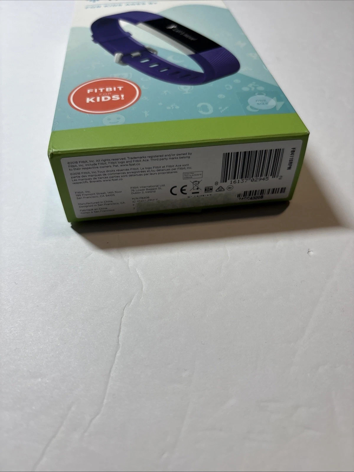 Fitbit Ace Activity Tracker for Kids - Blue New Open Box