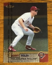 Topps 1999 Finest Scott Rolen #35 Phillies Vintage HOF Baseball Set Protector