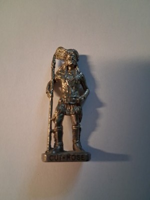 Ü-Ei Metallfigur Indianer Cut Nose