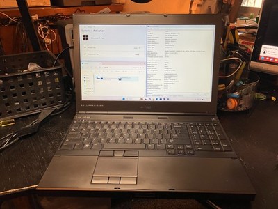 Dell Precision M4600 i7 2.2GHz 16GB RAM 480GB SSD NVIDIA 1000M GPU Wifi Win 11