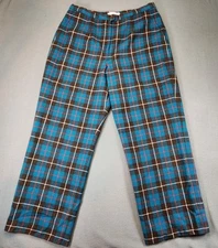 Vintage Pendleton Pants Tartan Plaid Womens Size 16 Mac Kinnon Hunting Golf