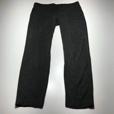 Athleta Pants Womens Size 10 Gray Slim Ponte Knit Athleisure Casual Stretch