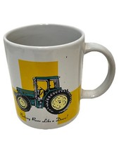 Vintage John Deere Coffee Cup Mug Nothing Runs Like A Deere Collectible